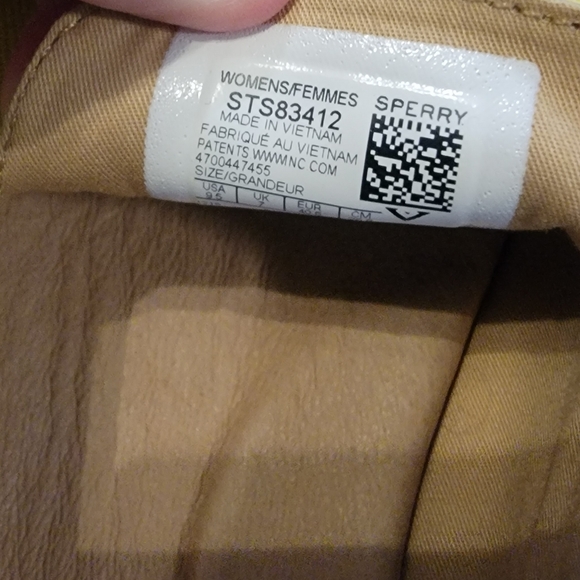 Sperry Top-Sider Seaport Leavy Nautical Canvas Loafer in Yellow 9.5 - Picture 3 of 5